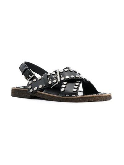 buy prada sandals|prada studded pony skin sandals.